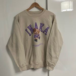 Inaka power teddy bear sweater